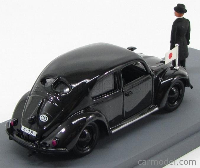 Volkswagen Coccinelle 1949 Split Window - Rio 1:43 - Diecast Noir - Occasion