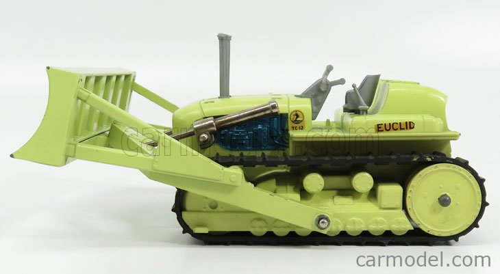 Corgi 1102 Scale 143 Euclid Tc 12 Tractor With Dozer Blade Light Green