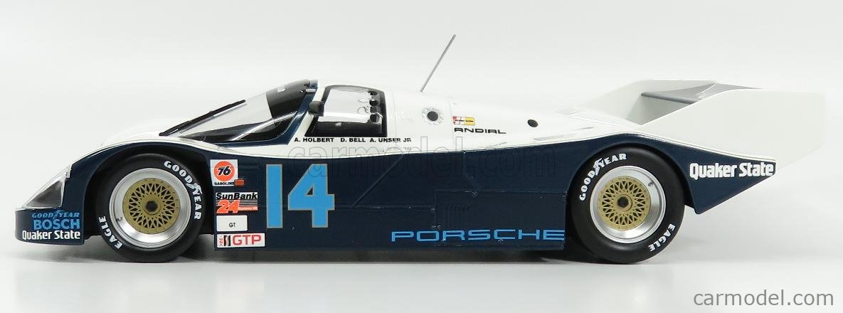PORSCHE - 962C TEAM HOLBERT RACING N 14 WINNER 24h DAYTONA 1986 A.HOLBERT -  D.BELL - A.UNSER Jr.