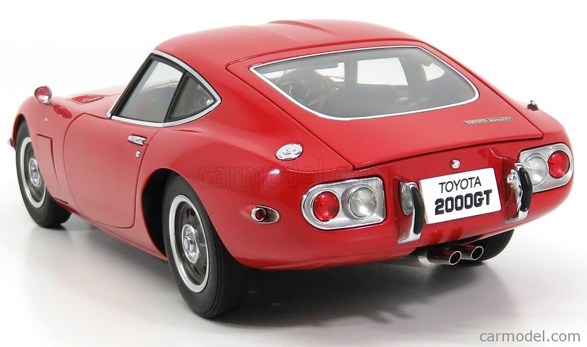 AUTOART 78751 Scale 1/18 | TOYOTA 2000 GT COUPE 1967 RED