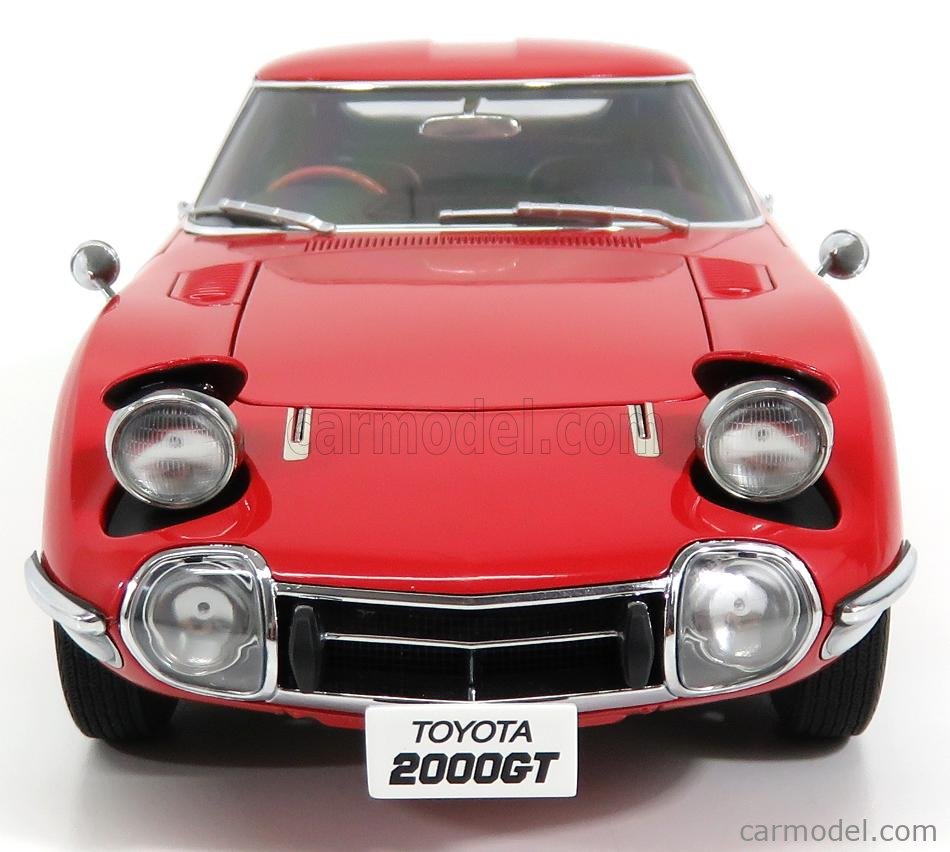 AUTOART 78751 Scale 1/18 | TOYOTA 2000 GT COUPE 1967 RED