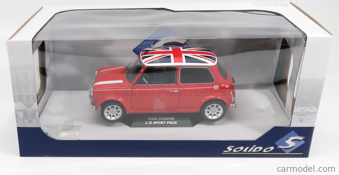 SOLIDO 1800604 Scale 1/18 | MINI COOPER 1.3i SPORT PACK WITH