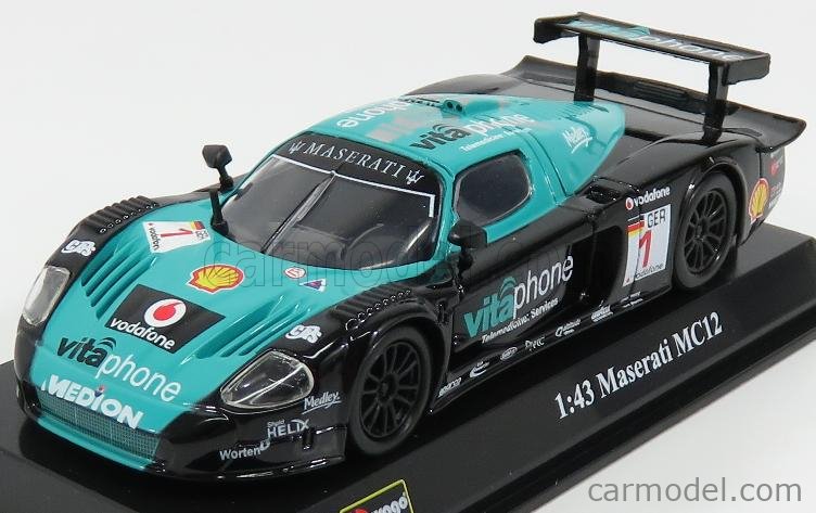 MASERATI - MC12 TEAM VITAPHONE N 1 FIA GT1 WORLD CHAMPION 2010 M.BARTELS -  A.BERTOLIN