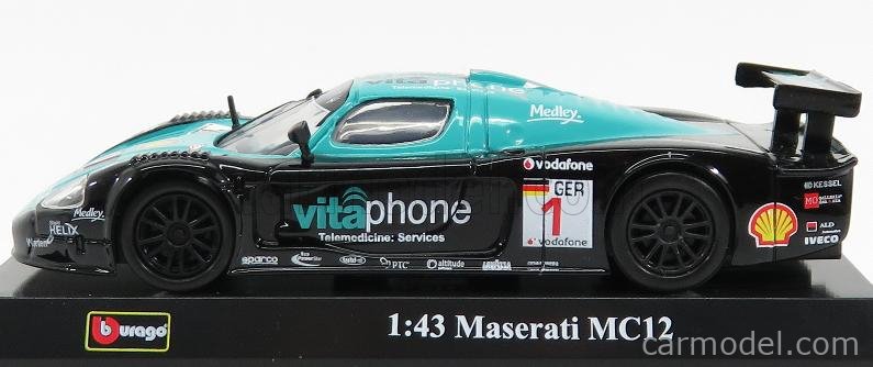 MASERATI - MC12 TEAM VITAPHONE N 1 FIA GT1 WORLD CHAMPION 2010 M.BARTELS -  A.BERTOLIN