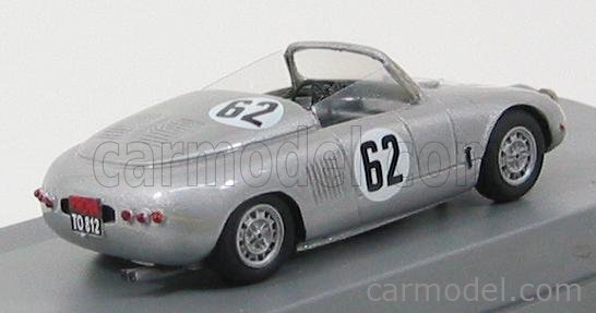 RS-MODELS RS08 Scale 1/43 | FIAT ABARTH 750 SPORT 1960 N 62 SILVER