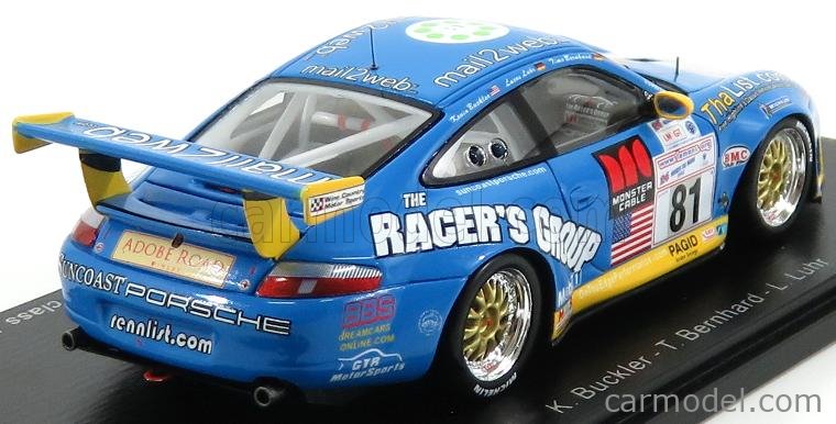 SPARK-MODEL S5517 Scale 1/43 | PORSCHE 911 996 GT3 RS TEAM THE RACER'S ...