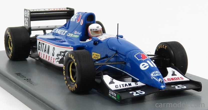 LIGIER - F1 JS39 N 25 SUD AFRICA GP 1993 MARTIN BRUNDLE