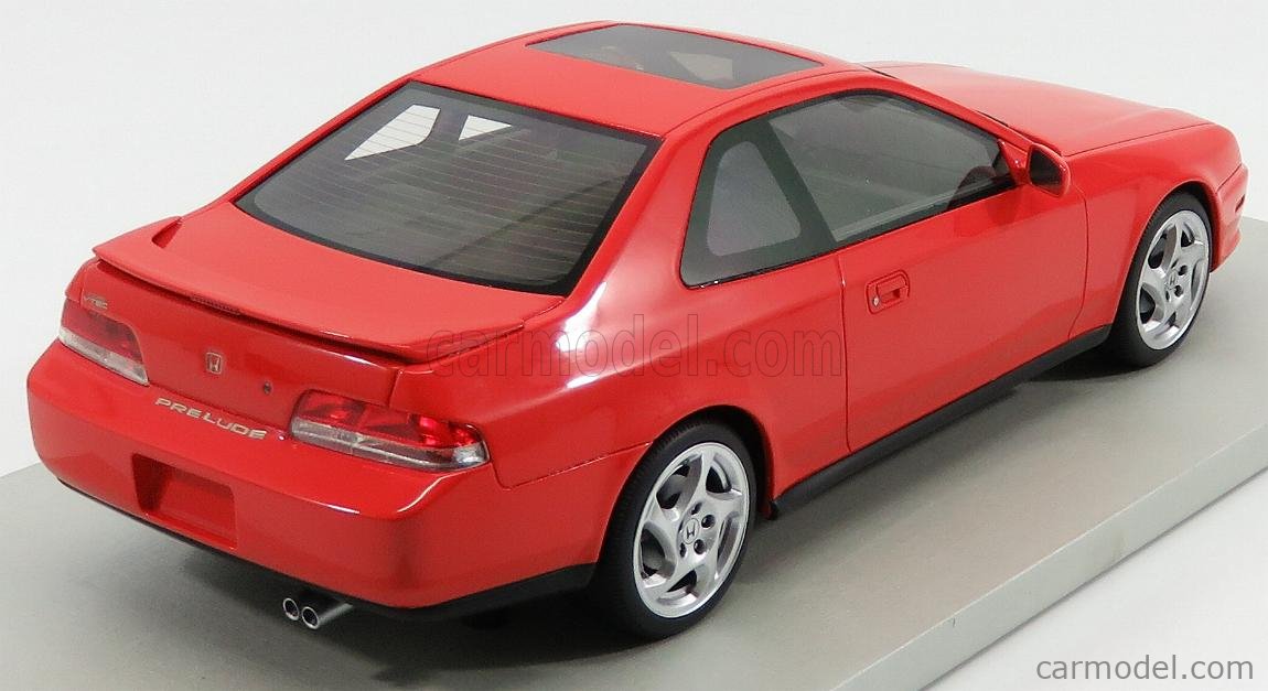 LS-COLLECTIBLES LS038A Echelle 1/18  HONDA PRELUDE COUPE 1997 RED