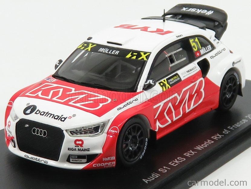 OL/US】Spark 1/43 Audi S1 EKS RX World RX of Portugal 2017