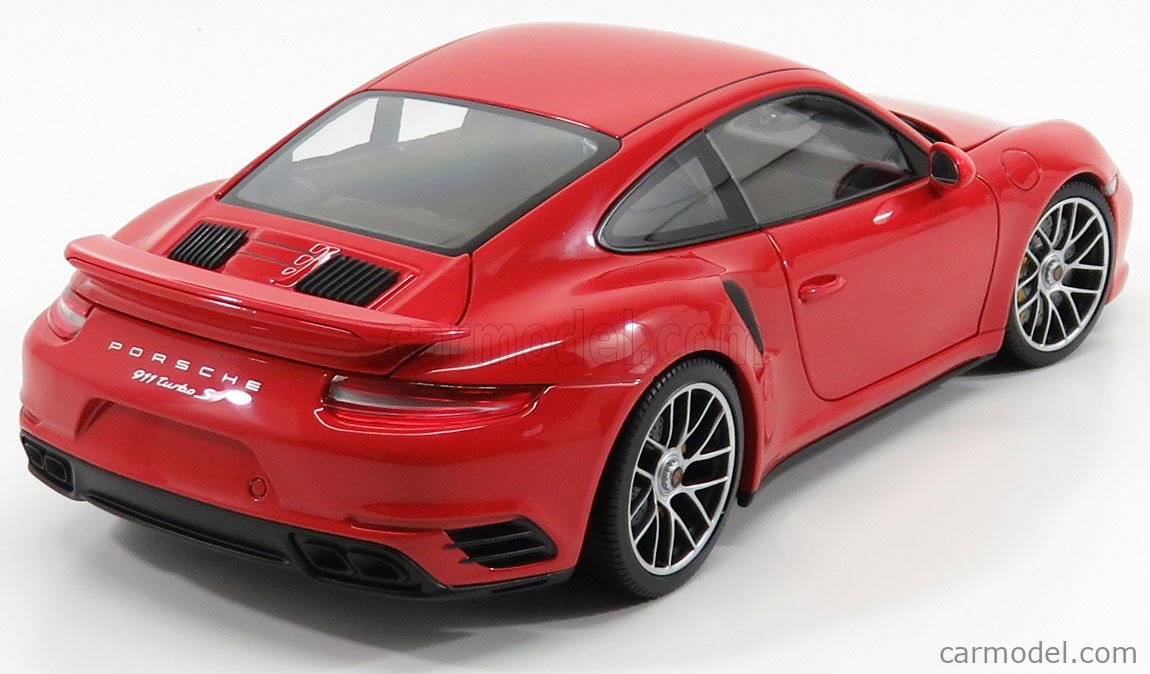 MINICHAMPS 110067122 Scale 1/18 | PORSCHE 911 991 TURBO S COUPE 2016 RED