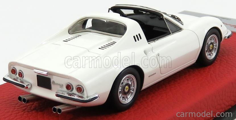 BBR 1/43 Ferrari Dino 246 GTS 1972 Silver BBRC54H – Paddock
