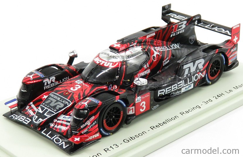 SPARK MODEL S7002 Scale 1 43 REBELLION R13 GIBSON TEAM REBELLION