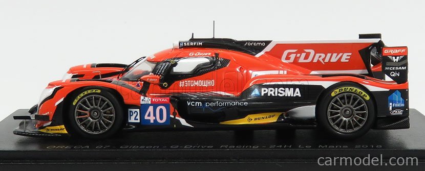 1:43 Spark Oreca 07 Gibson #40 24H Le Mans 2018 J.Allen