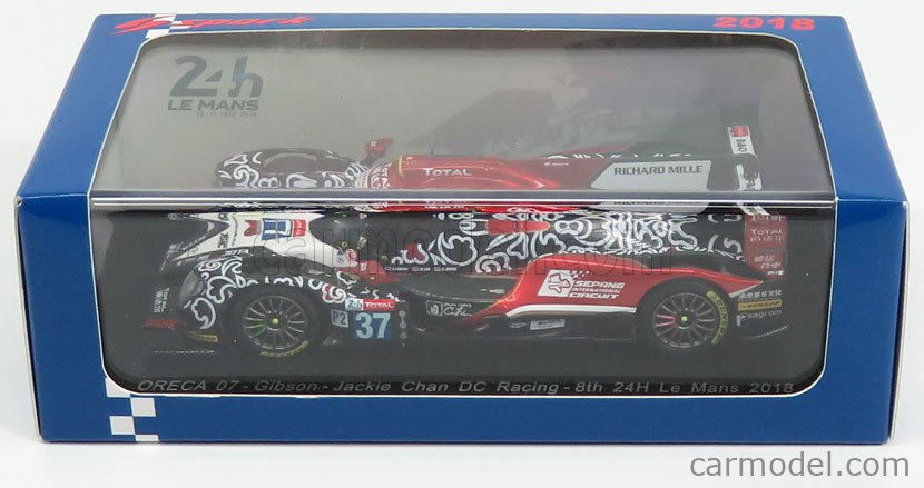 Spark (Minimax) 1:43 scale Le Mans S5823 Oreca 07 - Gibson - Jackie Chan DC Racing JOTA Sport - 3rd