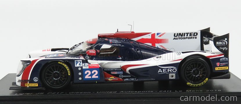 Voiture Des 24H Le Mans 2018 N°22 Ligier JS Spark 1/43 - Modèle Résine, Neuf