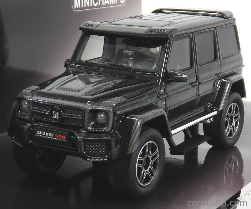 Minichamps Scale 1 43 Mercedes Benz G Class G500 Brabus 4x4 2 16 Black