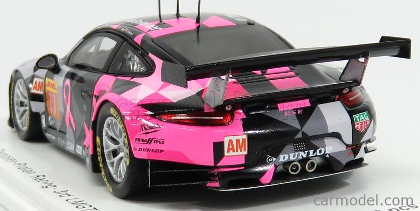 RARE ! SPARK S4672 PORSCHE 911 RSR Dempsey n°77 2nd GTEAM Le
