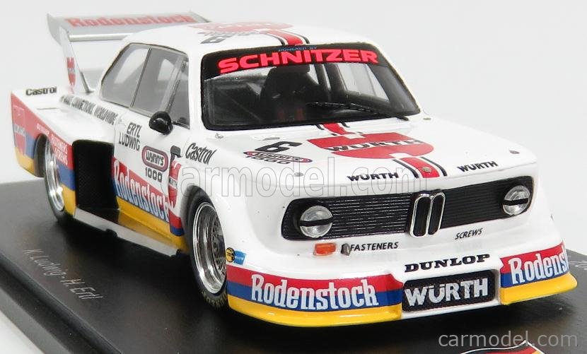 1/43 NO，6 BMW2002ターボGｒ５ポールポジションキャラミ1000ｋｍ1977 BMW 2002 Turbo Gr.5 ポールポジション1000キロ キャラミ1977