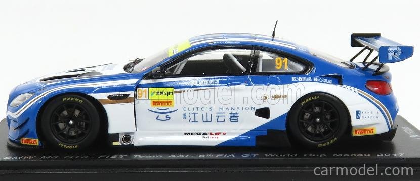 SPARK-MODEL SA145 Scale 1/43 | BMW 6-SERIES M6 GT3 TEAM FIST AAI N 91 ...