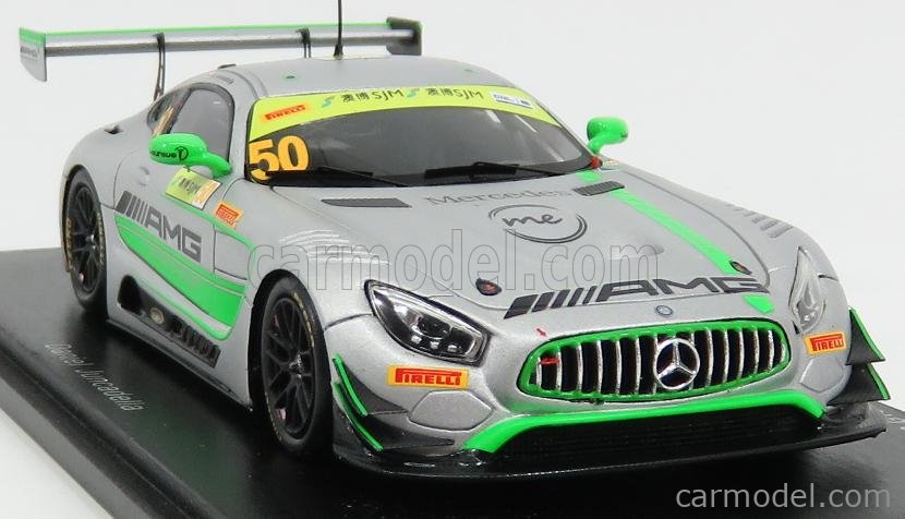 Miniature Spark Mercedes AMG GT3 – Vainqueur Macau GT Cup 2017 – 1/43