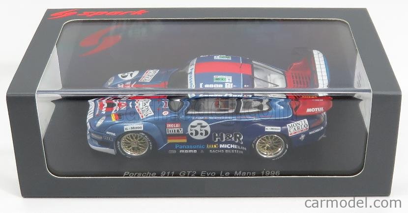 SPARK-MODEL S4446 Scale 1/43 | PORSCHE 911 993 GT2 EVO 3.6L