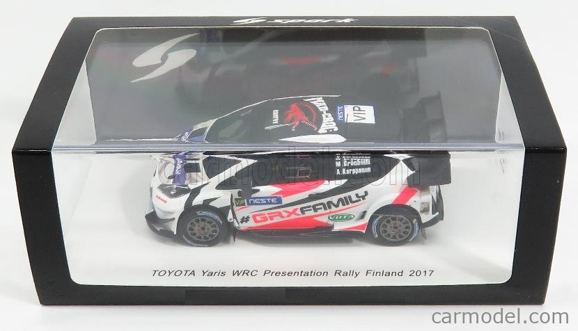 Spark 1/43 Toyota Yaris WRC VIP Gronholm