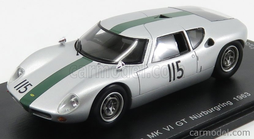 SPARK-MODEL SG374 Scale 1/43 | LOLA MkVI GT N 115 1000Km NURBURGRING ...