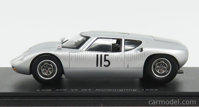 SPARK-MODEL SG374 Scale 1/43 | LOLA MkVI GT N 115 1000Km NURBURGRING ...