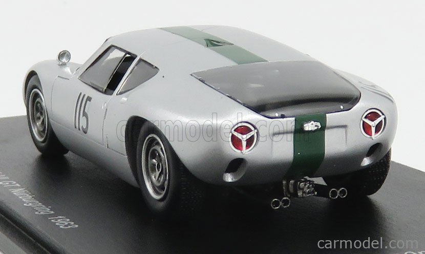 SPARK-MODEL SG374 Scale 1/43 | LOLA MkVI GT N 115 1000Km NURBURGRING ...