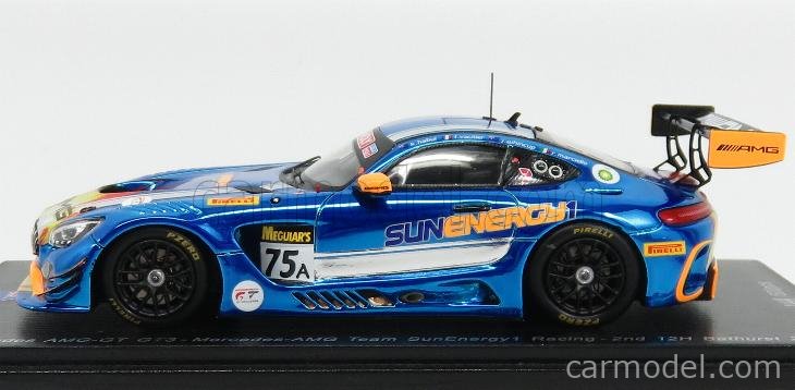 1:43 SPARK Mercedes Benz Gt Amg Gt3 #84 Silver Cup Spa 2020 Dontje Ward