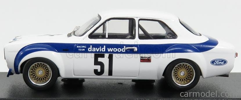 Ford Escort Mk1 Daniel Vidal 1977 Troféu 1:43, Voiture De Sport Jaune, édition Limitée Portugal