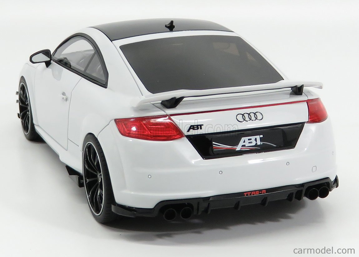 GT-SPIRIT GT211 Scale 1/18 | AUDI ABT TT RS-R GENEVE AUTOSHOW 2017 GLACIER  WHITE