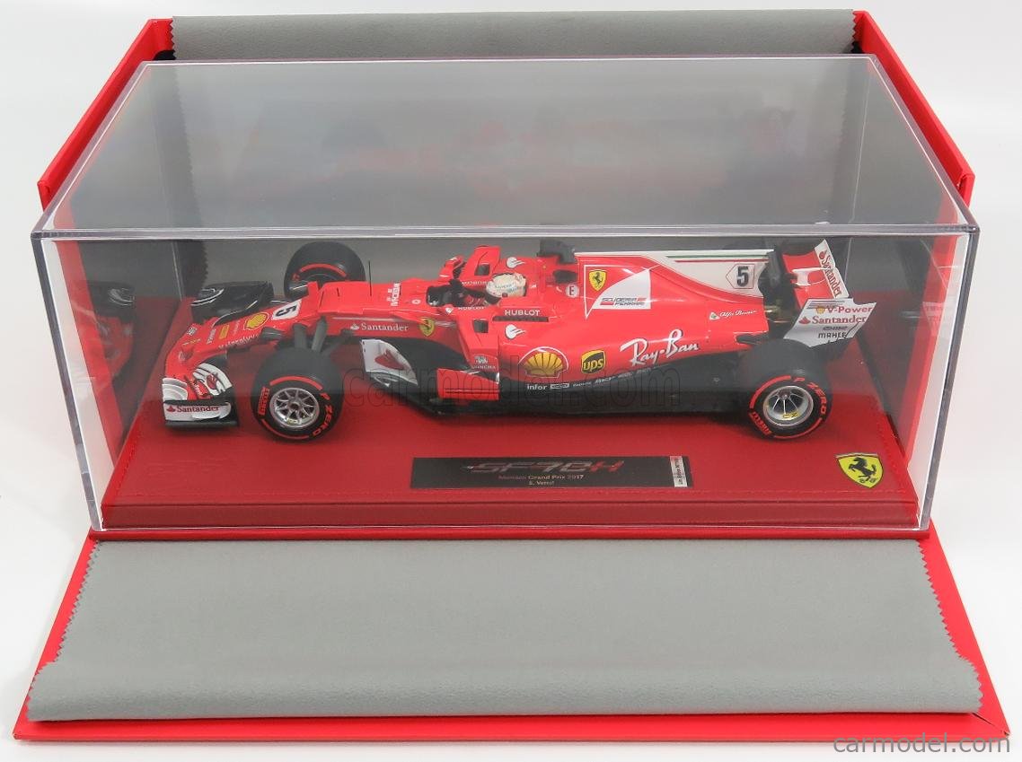 BBR-MODELS BBR1875MW1 Scale 1/18 | FERRARI F1 SF70H N 5 WINNER MONACO ...