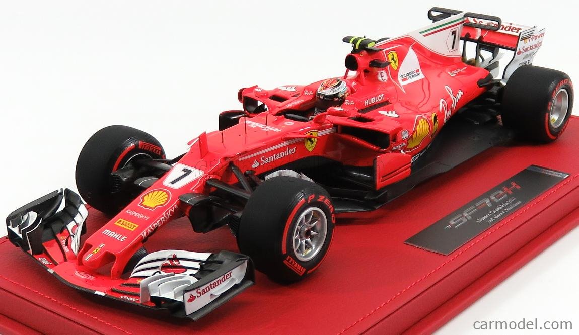 BBR 1/18フェラーリSF70H K.ライコネン　2017モナコGP 2位 BBR 1/18フェラーリSF70H K.ライコネン2017モナコGP 2位