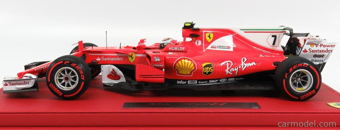 370) MFH 1/12 FERRARI SF70H Ver.A BBR 1:18 Ferrari F1 SF70H #7 Kimi