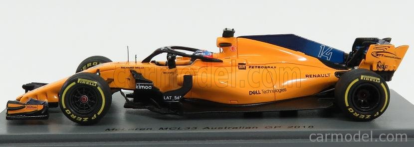 SPARK-MODEL S6062 Scale 1/43 | McLAREN F1 MCL33 TEAM MCLAREN