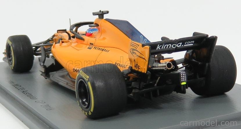 【宇宙飛行士】スパーク 1/43 マクラーレンホンダ MCL33 アロンソ ミニチャンプス 1/43 マクラーレン ルノー MCL33 2018 F1 #14 F