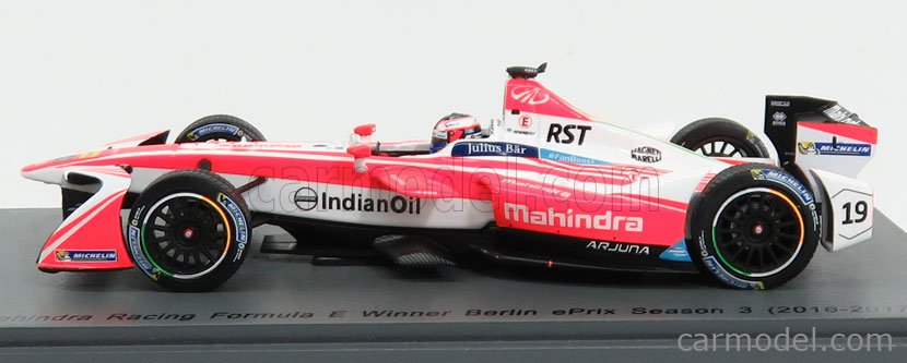 MAHINDRA - FORMULA-E M3 ELECTRO TEAM MAHINDRA RACING N 19 BERLIN GP  2016-2017 F.ROSENQVIST