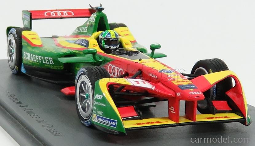 AUDI - FORMULA-E FE02 E-TRON TEAM AUDI SPORT ABT SCHAEFFLER N 11 L.DI  GRASSI SEASON 2016-2017 WORLD CHAMPION