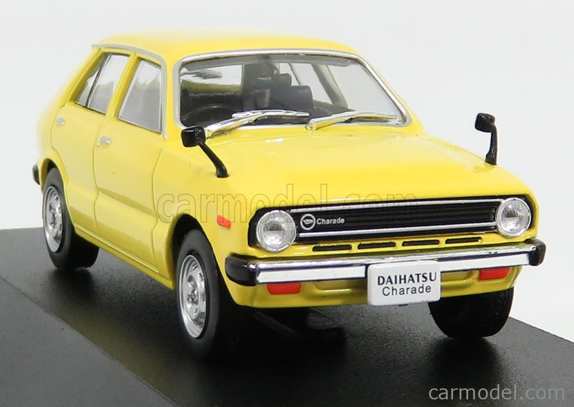 First43 1/43 Daihatsu Charade G10 1977 Yellow Diecast Model F43-082 Japan new. 