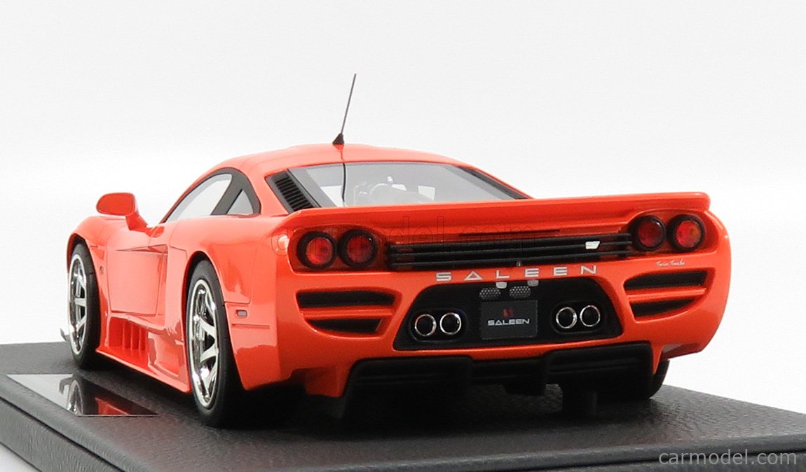 TOPMARQUES TOP053B Масштаб 1/18 | SALEEN S7 TWIN TURBO 2004 ORANGE MET