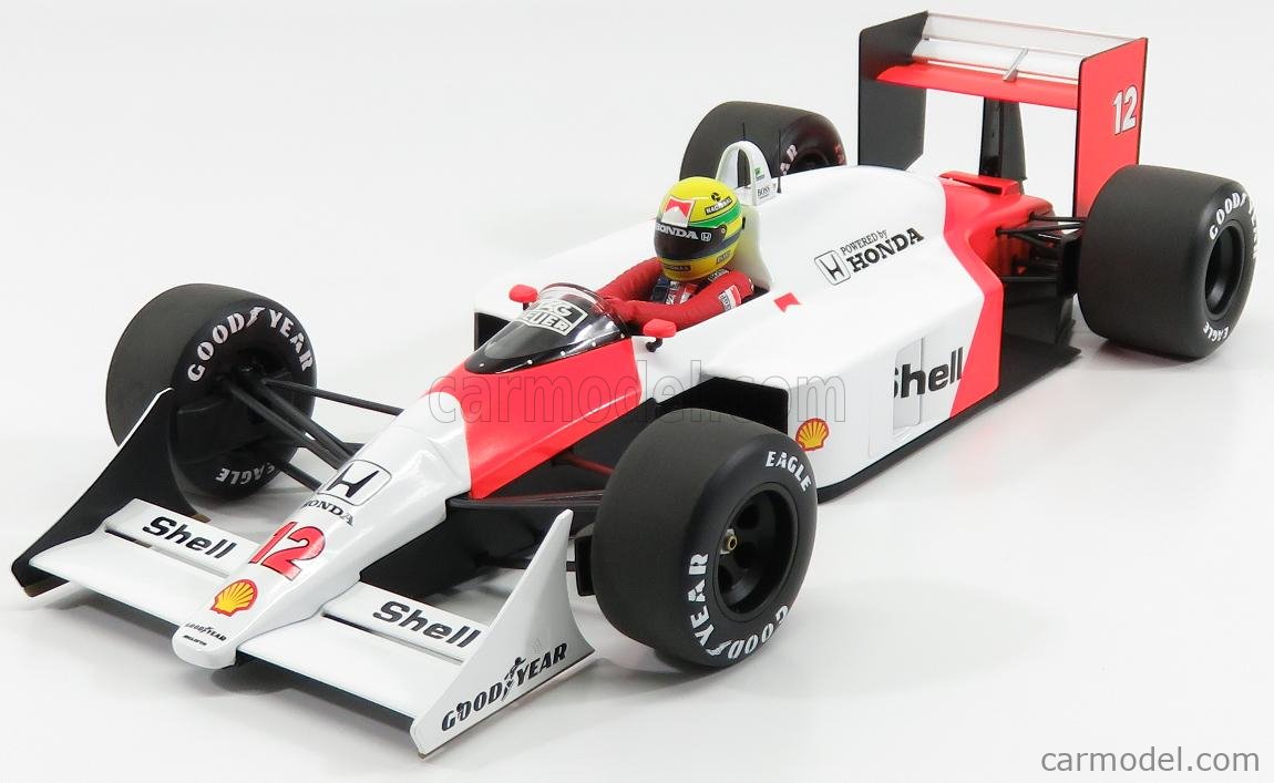 Model Factory Hiro K393 1:12 McLaren MP4/4 ver.C #11 Alain Prost #12 A.Senna 