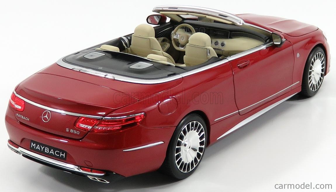 NOREV B66962450 Scale 1/18 | MERCEDES BENZ S-CLASS S650 CABRIOLET