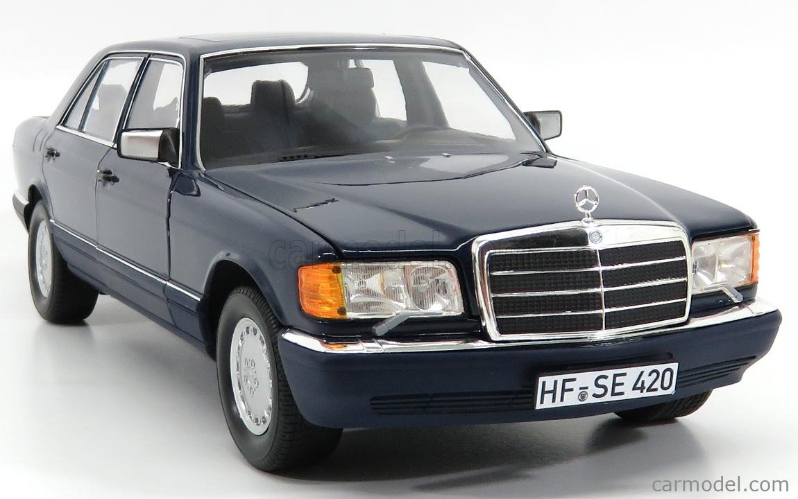 1:18 Scale Genuine Mercedes-Benz S-Class W126 SEL 560 Model B66040646 by NOREV 