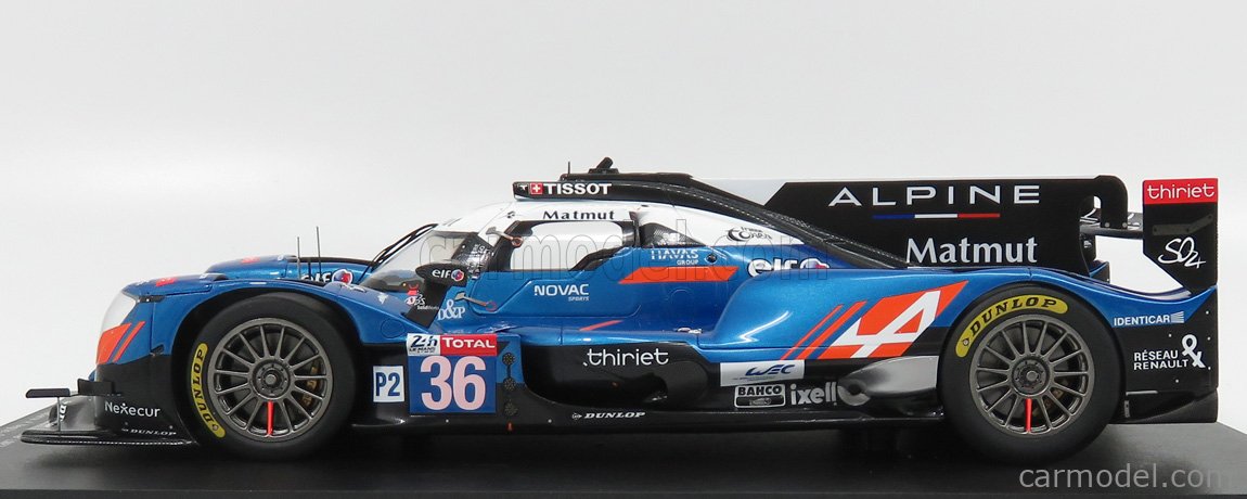 ALPINE - A470 GIBSON TEAM SIGNATECH-ALPINE MATMUT N 36 WINNER LMP2 CLASS  24h LE MANS 2018 N.LAPIERRE - A.NEGRAO - P.THIRIET