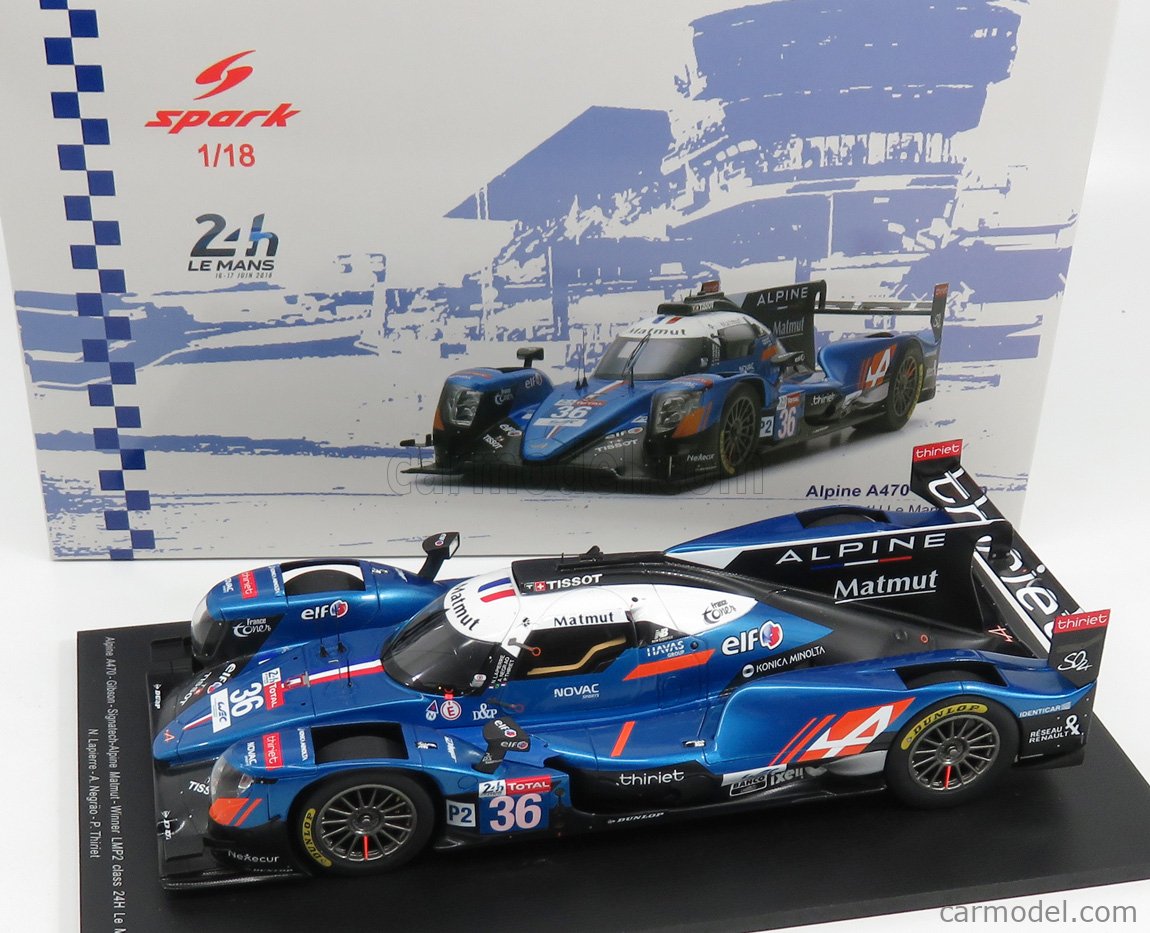 1/43 Spark Alpine A470 Gibson Signatech Alpine Matmut