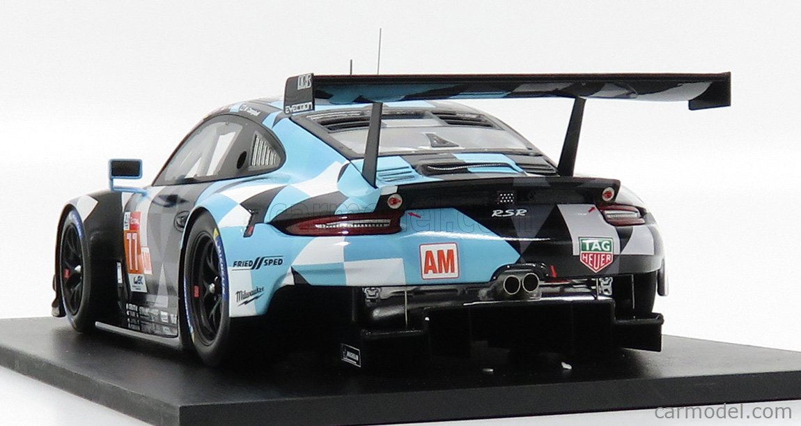 Miniature Spark S5133 Porsche 911 RSR – Dempsey Proton N°77, Le Mans 2016, 1/43