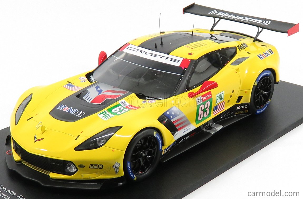 Spark 1/43 Chevrolet Corvette #51 - 24 Heures Du Mans 1974 - édition Limitée