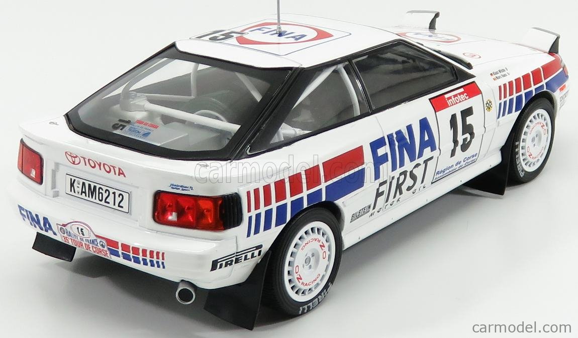 Rally Tour de Corse Duez//Wicha 1991 1:18 Triple 9 Toyota Celica #15