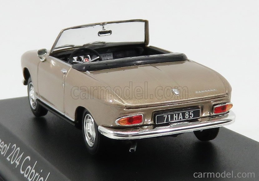 Miniature Peugeot 204 GT Autobleu 1967 – Miniacars 1/43 (sans Boîte)